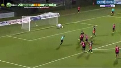 Hassan Alla penalty Goal HD - Clermont 0 - 1 Laval - 03.03.2017