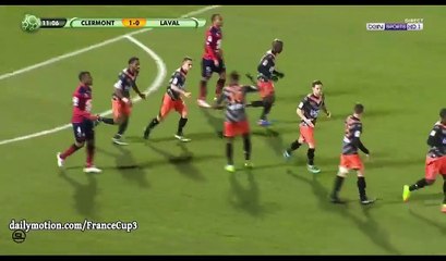 All Goals HD - Clermont 1-1 Laval - 03.03.2017