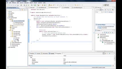 Android Intent Basic Example