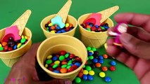 M&Ms Ice Cream Cups Hide & Seek Surprise Toys Peppa Pig, Hello Kitty, Masha, Princess Holly Game