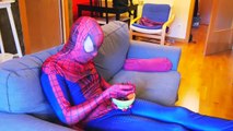 Человек-паук против Джокера шалости компиляция! Вт/ розовый Человек-паук и замороженные elsa удовольствие супергерой в р