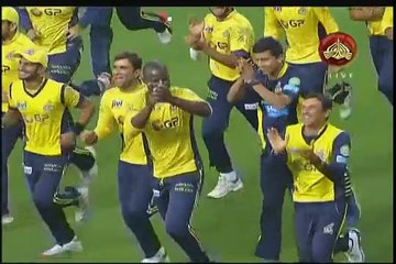 Peshawar Zalmi Celebrates Victory Around The Ground - Watch Video