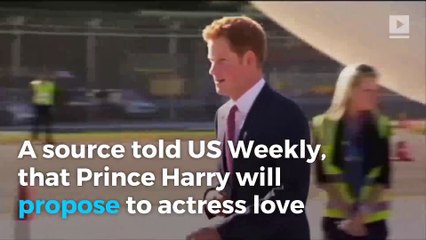 Prince Harry is reportedly ready to propose to Meghan Markle