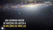 ¡Impresionantes imágenes! Telescopio gigante capta galaxia más grande que la Vía Láctea