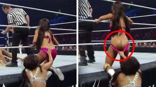 WWE Paige vs Bayley_NXT Women's Championship Bikini danger match