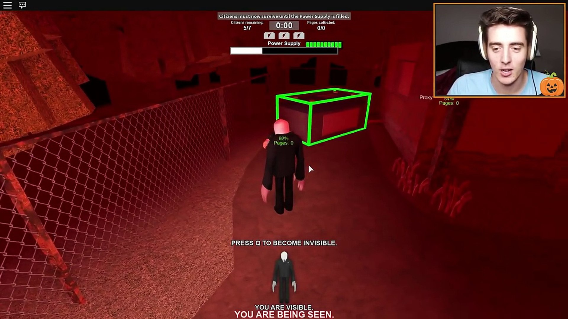 Roblox Adventures Stop It Slender 2 Escape From Scary Slender Man Video Dailymotion - roblox stop it slender 2 crazy jumpscares youtube