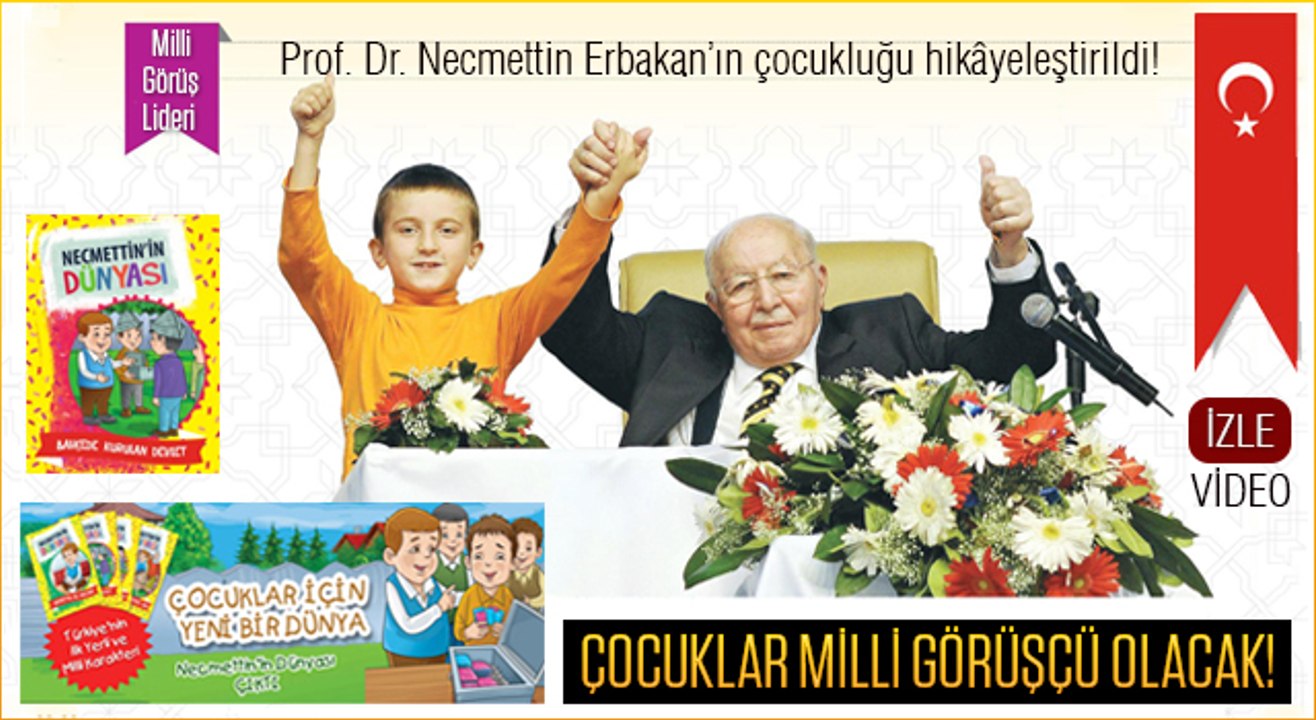 Necmettin Erbakan'ın çocukluğu hikayeleştirildi