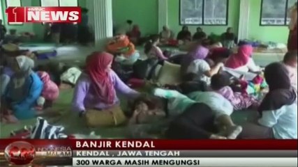 Khawatir Banjir Susulan, 300 Warga Kendal Masih Mengungsi