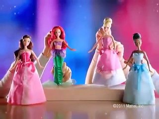 Disney Princess MATTEL Dream Castle + Ballgown Surprise Dolls Commercial
