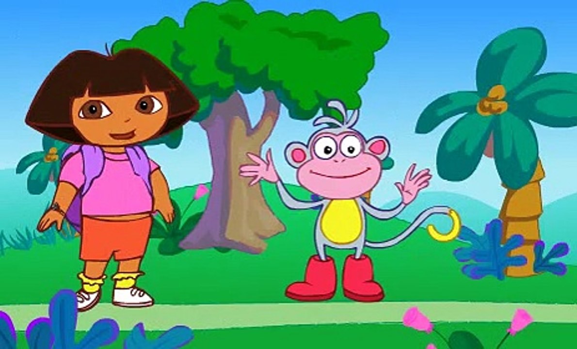 Dora the Explorer Gameplay Movie - Doras Spooky Forest - Kids Games