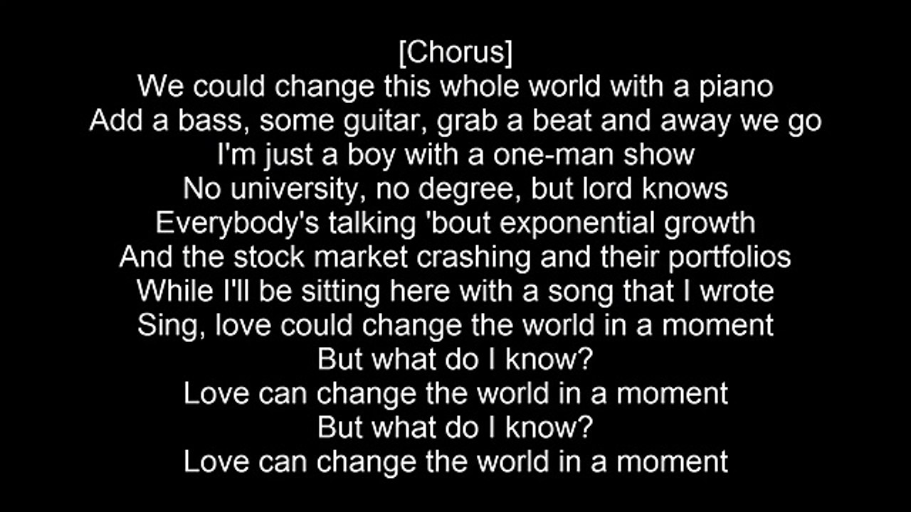 Ed Sheeran - What Do I Know؟ (Lyrics)