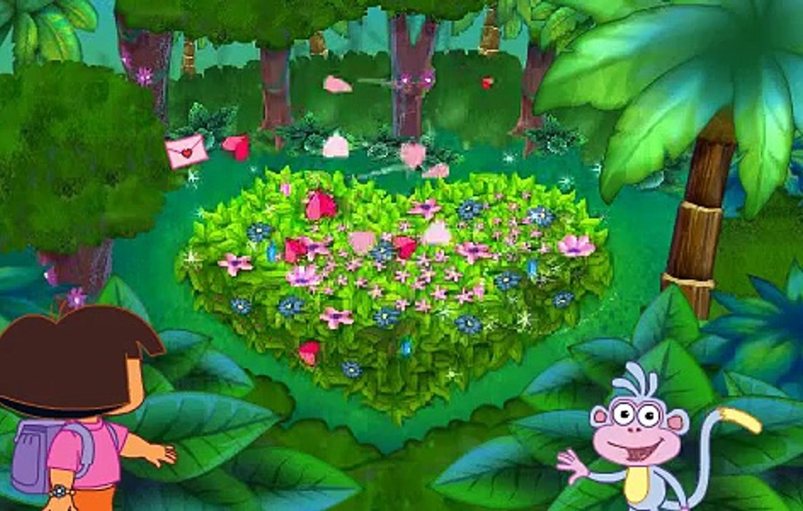 Dora and the Lost Valentine - Dora the Explorer Valentines Day Adventure Cartoon Video Gam