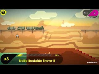 OlliOlli 2 - Test - Gameplay 1080P - PC - Devenez un pro du skateboard