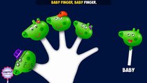 Peppa Pig Finger Family Collection Cartoons- Daddy Finger Songs