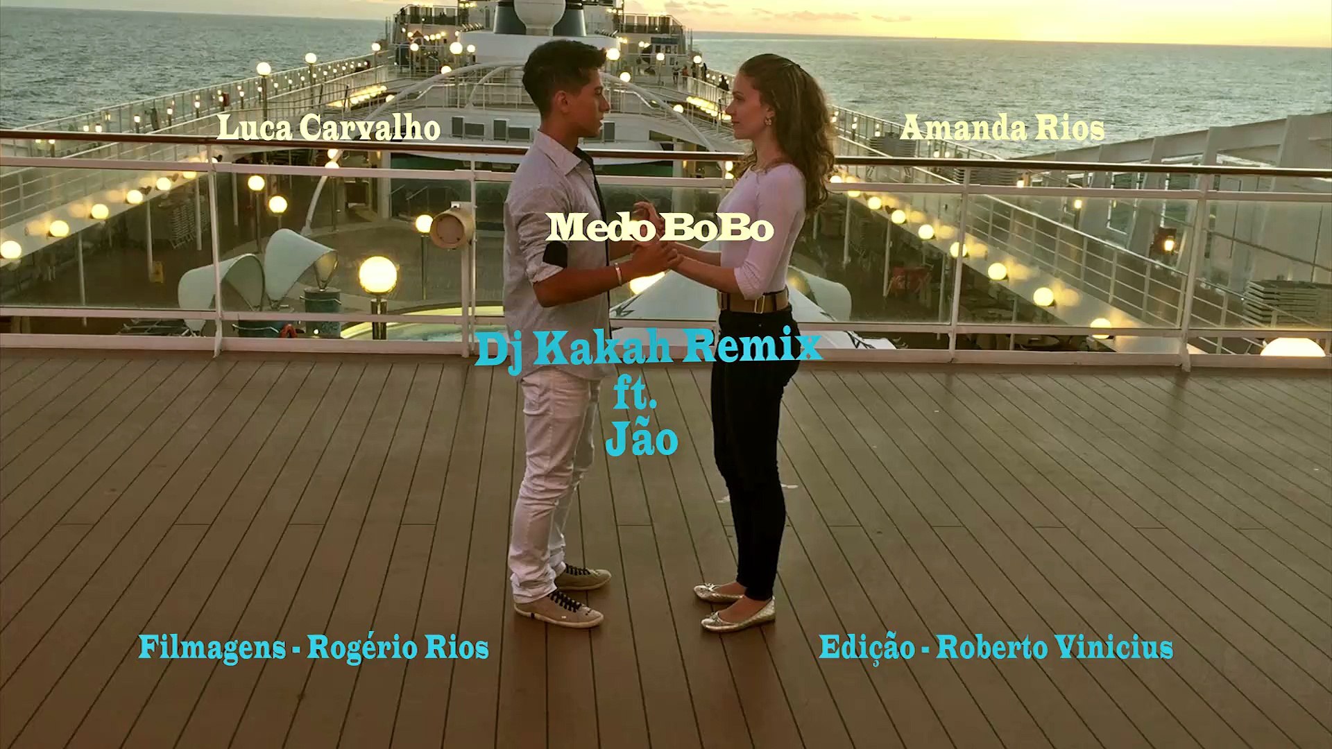 Luca Carvalho e Amanda Rios - Navio MSC - Zouk