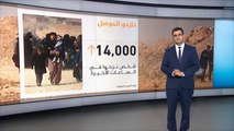 الأمم المتحدة: عدد نازحي الموصل ارتفع إلى 191 ألفا