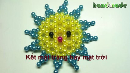 Kết ông mặt trời mặt trăng hạt cườm
