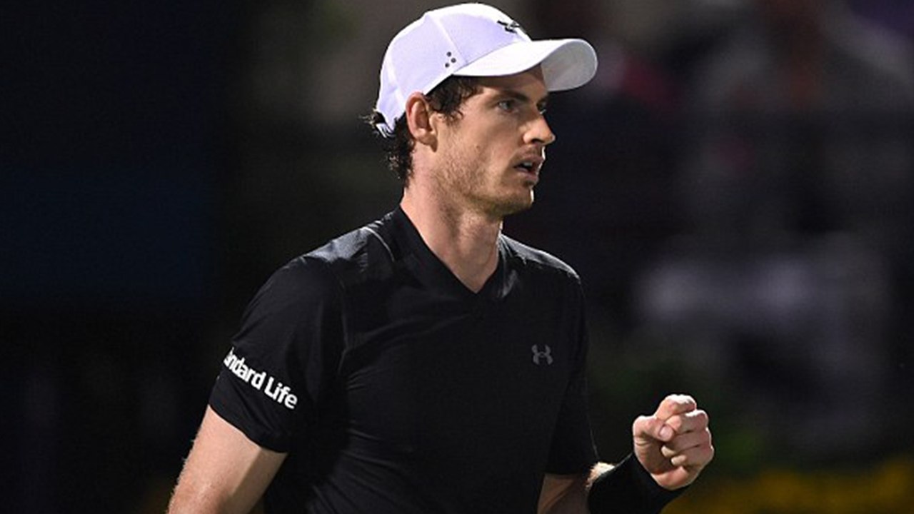Andy Murray beats Lucas Pouille to reach Dubai Championships final