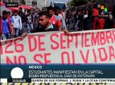 Estudiantes de Ayotzinapa piden más recursos para normales rurales