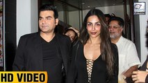 Arbaaz Khan And Malaika Arora Together At A Birthday Party