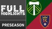 Preseason | Portland Timbers vs. Real Salt Lake