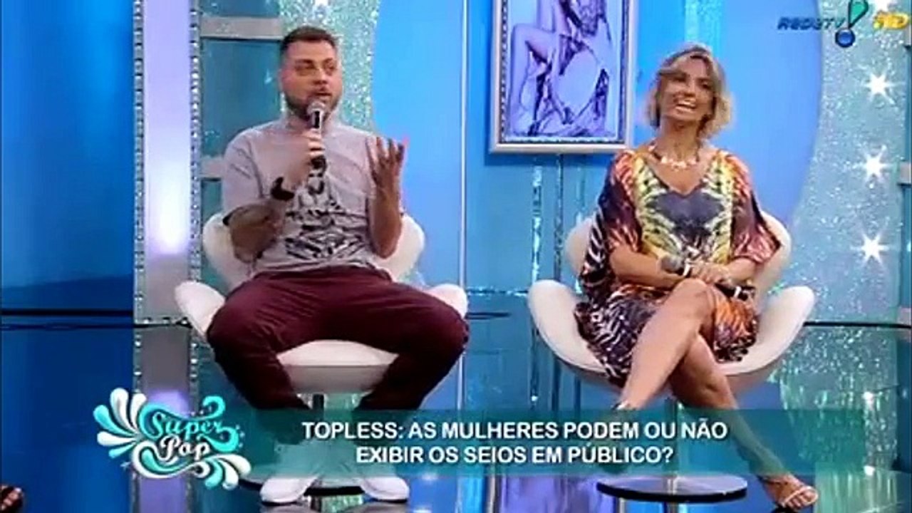 Mulher Melão defende que mulheres possam fazer topless no Brasil