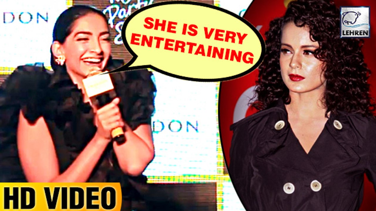 Sonam Kapoor Makes FUN Of Kangana Ranaut