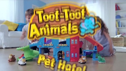 Витек ребенка | пук-пук животных | гостиница для животных | ТВ игрушки