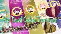 [Korea Beauty] Moeta Pop Devil - Colour dye X Treatment on Medium Brown hair???