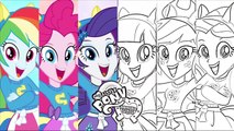 My Little Pony Coloring Page - MLP Equestria Girls Coloring Book Part 3