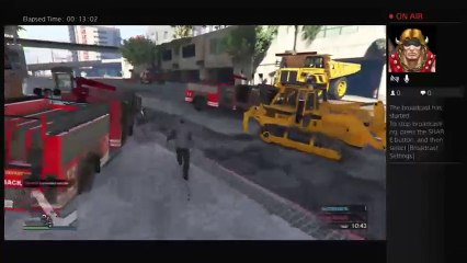 Playing some gta my online is back on