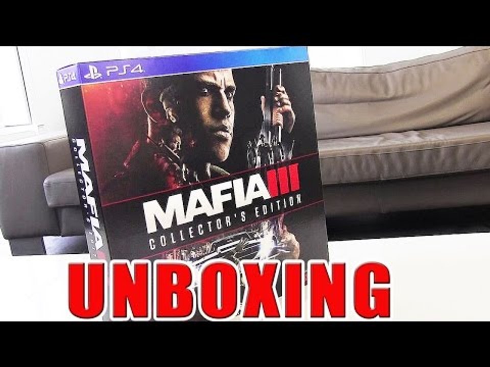 MAFIA 3 : notre unboxing de l'édition collector !