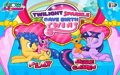 Twilight Sparkle Gave Birth Twins - Baby Game For Little Kids