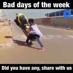 Bad Day Of The Week - Kabhi Kabhi Aisa Bhi Hota hai - Funnest Comedy Bad Day