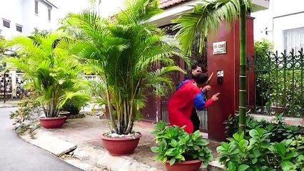 Spiderman bitten by Zombie Doctor inject Venom Supermam rescue elsa Snow & White Superhero fun