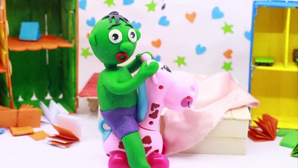 Elsa bad baby vs Frog Superheroes In Real Life /w Stop motion Cartoon for children