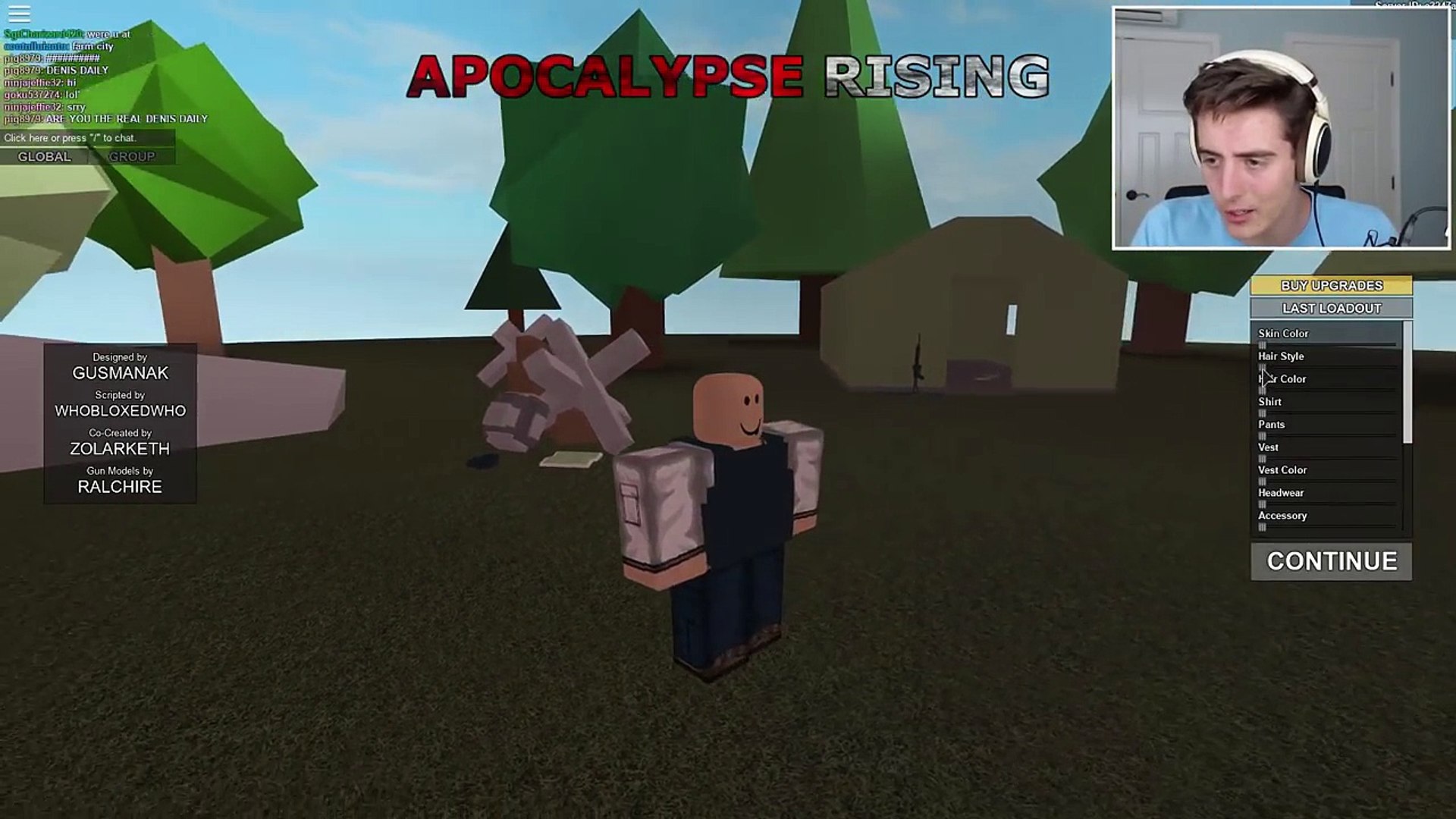 Roblox Zombie Apocalypse Series