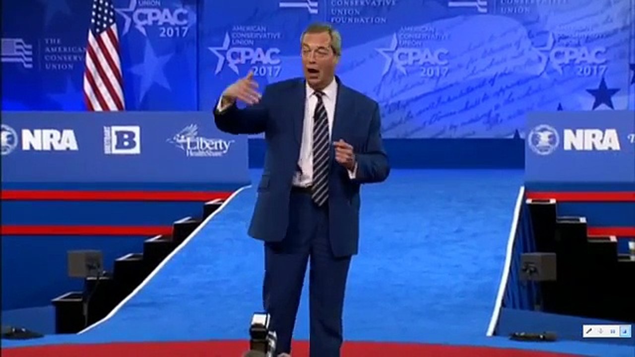 Nigel Farage Talks Brexit, Trump and Fight Against Globalism