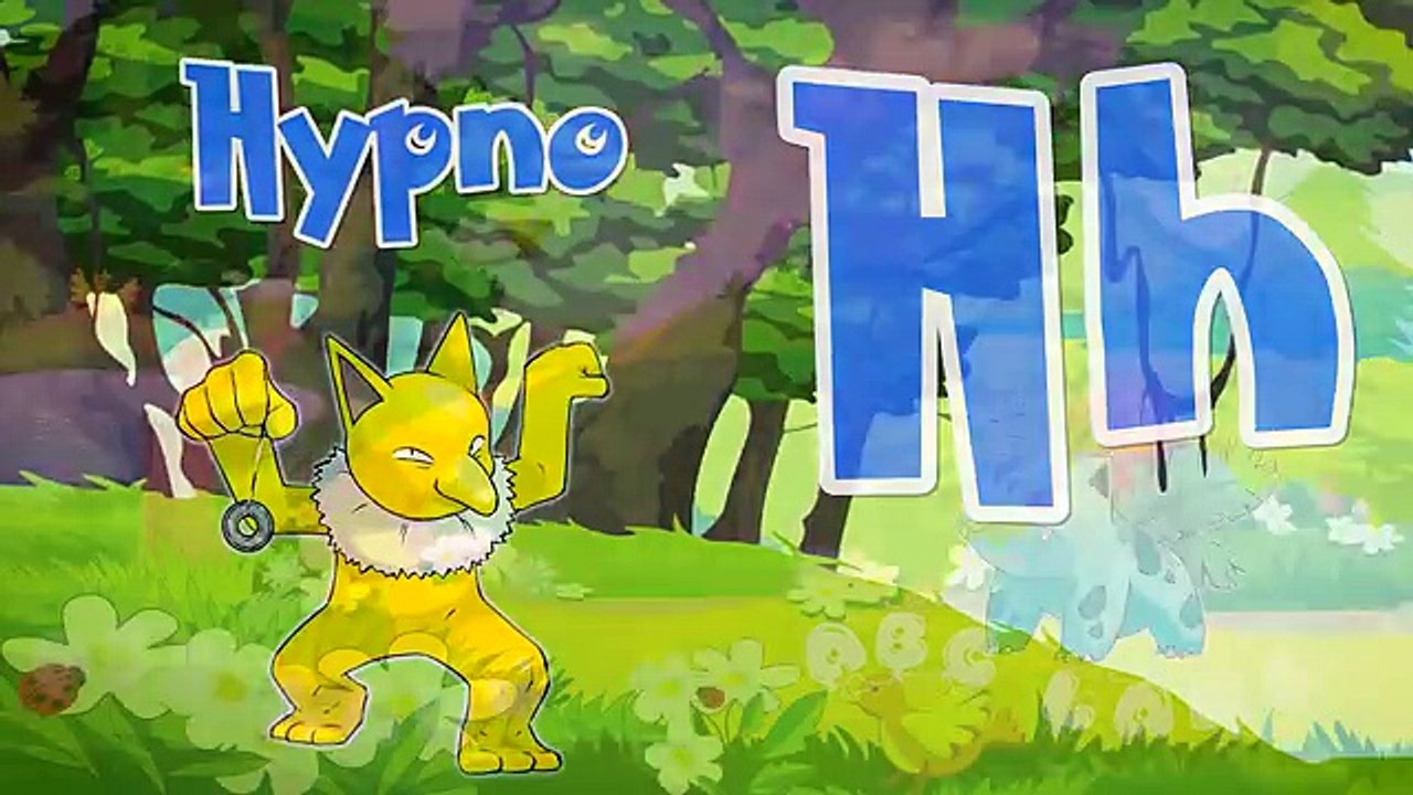 ABC Pokemon - English Alphabet with Funny Pokemons - Learning Video for kids - Pokemon alphabet