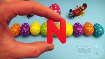 Disney Cars Surprise Egg Learn-A-Word! Spelling Bathroom Words! Lesson 4