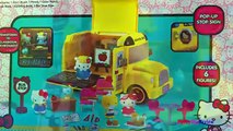 Kitty Goes Poop But Cant Flush! - Hello Kitty School and Doll House Playsets Toys Review