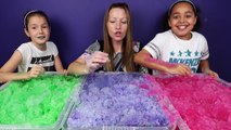 GROSS! Gelli Baff Toy Challenge - Extreme Sour Warheads Candy - Shopkins - Superhero Ooshies Prizes