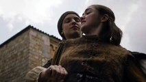 Game of Thrones S06E07 Arya Stark is Stabbed by The Waif