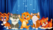 Cat Finger Family | nursery rhyme Farmees | kids songs | 3D rhymes | Children Song