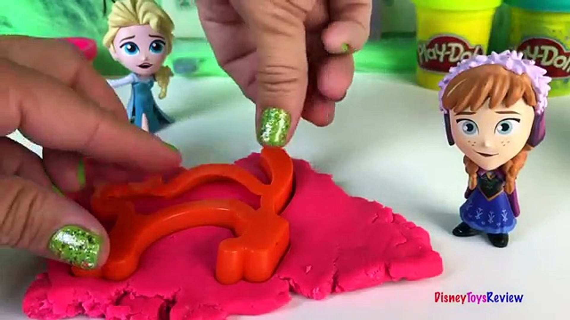 PLAY DOH Disney Frozen ELsa y Anna 5 Plastilina de la Princesa Elsa y la  Reina Elsa de Play-doh – Видео Dailymotion