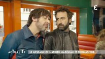Thomas Thouroude et Victor Robert réunis dans un sketch pour la fin d'Actuality et du Grand Journal