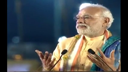 Modi inspirational speech at ISHA foundation