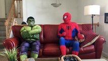 Hungry Spiderman Xray Doctor vs Hammer Elsa Spiderman Superhero Kid Movie In Real Life In