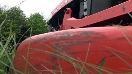Kubota BX2660 Mowing in the Field.