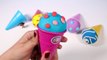 Play-Doh Ice Cream Cone Surprise Eggs Disney Eggs Play Doh Eggs Toy Videos